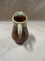 Brown Drip Glaze Creamer Pitcher
