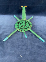 Abstract Turtle Metal Folk Art Piece