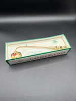 Ornate Christmas Candle Snuffer With Box