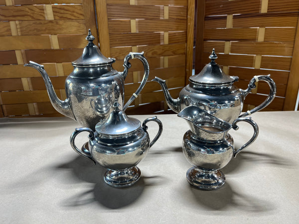 Gorham Sterling Tea Set, 4 pc, (total weight 3 lb, 15 oz)