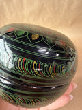 Lacquered Nesting Trinket Dishes - 3 Pieces