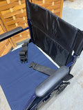 Compass Health Brands Corp Carex Transport Wheel Chair with Foot Supports