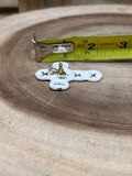 Porcelain Cross Pin/Pendant