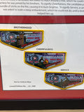 Order of the Narrow Embroidered Flap Set of Patches