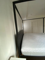 Ikea Black Four Poster King Bed