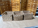 Trio of Baskets, 2 Sets Available, PRICED INDIVIDUALLY, $18 EACH