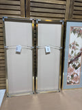 Set of Four Panels by Jan Doster; Signed