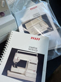 PFAFF Creative 1475 CD Sewing Machine with Foot Pedal, Accessories, Manuals & Case
