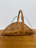 Wicker Magazine Holder Basket