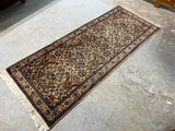 Hand Knotted Runner, BB, 88"x33"