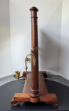 Wooden Vintage Tabletop Swing Vanity Mirror with Brass Candle Sconces AS IS (READ DESCRIPTION CAREFULLY)