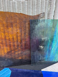 Lot of Assorted Slag & Stained Glass Pieces for Mosaics & Crafts