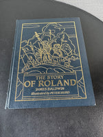 (F) Easton Press The Story of Roland Illustrated Collector’s Edition Leather Bound Hardcover Book