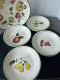 9-Piece Williams Sonoma Portugal Heirloom Tomatoes Pasta Serving Bowl Set