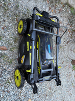 Ryobi 40V Brushless Self Propelled Battery Powered Mower (No Mulch Bag)