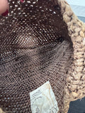 Helen Kaminski The Flat Sac Brown Raffia Shoulder Bag