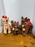 Rudolph Plush Lot - 3 Pieces
