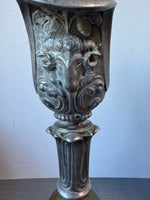 Antique Victorian Brass Mantel Urn