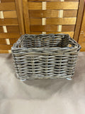 Taupe Tone Wicker Basket (I)