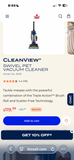 Bissell CleanView Swivel Upright Pet Vacuum with Attachments AS IS (READ DESCRIPTION CAREFULLY)