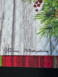 Merry Christmas Cardinal Door Mat