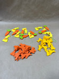 Lot Of Felt Bunnies And Felt Bunny Garland