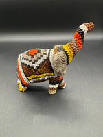 Wooden Beaded Elephant
