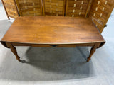 Ethan Allen Drop Side Coffee Table with Drawer