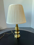 Berman Vintage Brass Candlestick Lamp (WORKS)