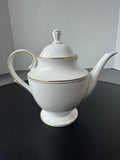 Lenox Federal Gold Fine Bone China Tea Pot with Lid