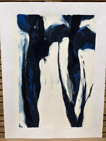(B) Black Iris Print by Cynthia Nartonis; Signed & Numbered *PRINT ONLY/NO FRAME