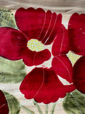 Ambiance Collections Fleur Rustique Rectangular Platter
