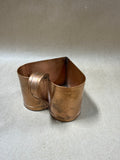 Copper Heart Scoop With Handle - Signed