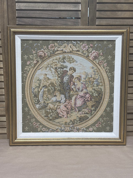(B) Framed Tapestry