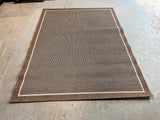 Brown Indoor/Outdoor Carpet, 7'6" x 5'5"