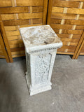 ***AS IS***Plaster Pedestal