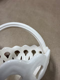 Hartley Greens Leeds Pottery Creamware Pierced Trinket Basket (A)