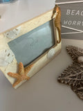 Beach Home Decor (3)-Frame, Starfish Hook, Art