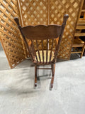 Child's/Doll Cane Rocking Chair