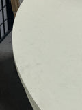 Cream Painted Round Dining Table with 4 Chairs ***HEAVY ITEM***READ DETAILS ON PICK UP POLICY***