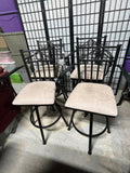 Tempo Industries Heavyweight Swivel Bar Stools, Set of 4