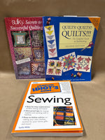 (G) Lot Of 6 Quilting And Sewing Books