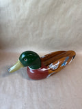 Hand Painted Mallard Duck With Hollow Back