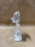 Swedish Style Clear Glass Troll Man