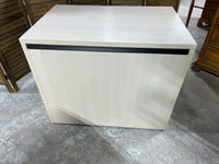 Legal Size Two Drawer Filing Cabinet, particle board, 2 available, PRICED INDIVIDUALLY $85 EACH