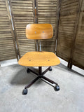 Antique Office Chair on Casters