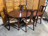 Seely Pine Furniture Inc. Dining Set: Table with 4 Chairs***HEAVY ITEM***READ DETAILS ON PICK UP POLICY***