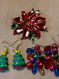 Lot of Christmas Jewelry