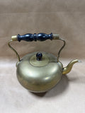 Solid Brass Footed Teapot