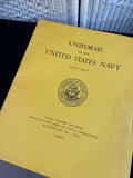 1900-1967 Uniforms of the U.S. Navy Charles McBarron 12-Piece Prints Set